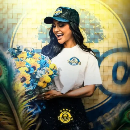 Mileide Mihaile &eacute; anunciada como nova rainha de bateria da Unidos da Tijuca (Foto: Instagram)
