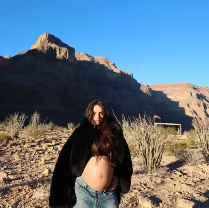 Rafa Kalimann exibe barrig&atilde;o em visita ao Grand Canyon: "Uma das sete maravilhas naturais do mundo" (Foto: Instagram)